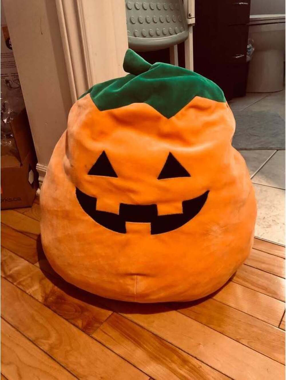 Squishmallow Pumpkin 18 Inch Large Orange Halloween Fall Plush Soft 18" Couch